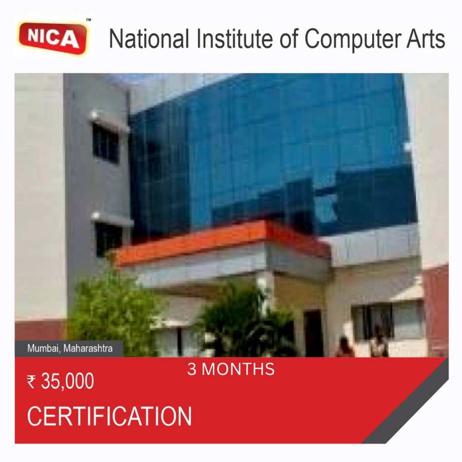 Certification (Graphic Design) at National Institute of Computer Arts, Mumbai